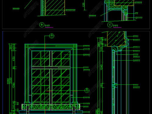 超全精品深化欧式门窗详图库 专业设计平面图资源指南