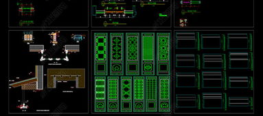 精品深化木门窗细节施工大样图集设计平面图下载与平面设计指南