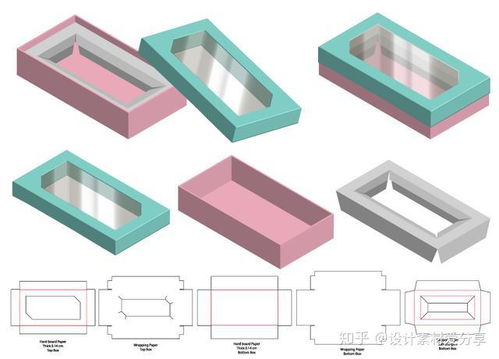 精选143款产品包装设计平面展开图，包装设计必备神器！赶紧收藏